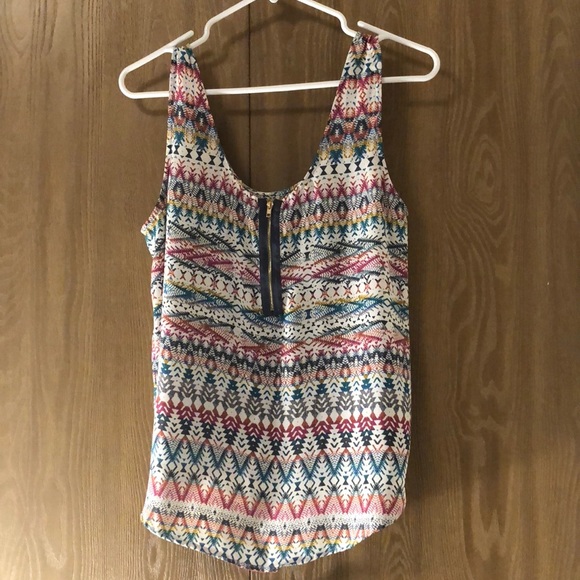 Mulicolored Print Tank - Picture 2 of 2